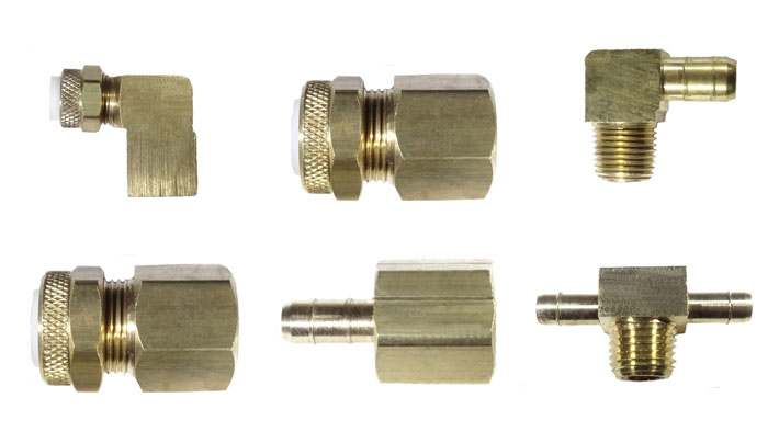 Brass Poly Tube Brass Fittings